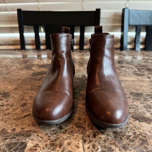 Michael By Michael Shannon Bootie Boots Sz 8 Brown​ - Picture 3 of 12